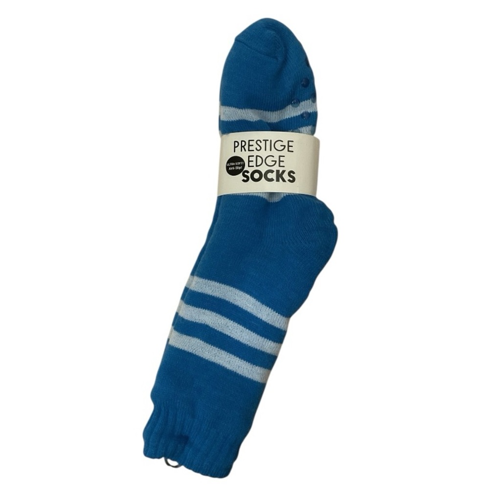Prestige Edge Blue Women's Slipper Socks